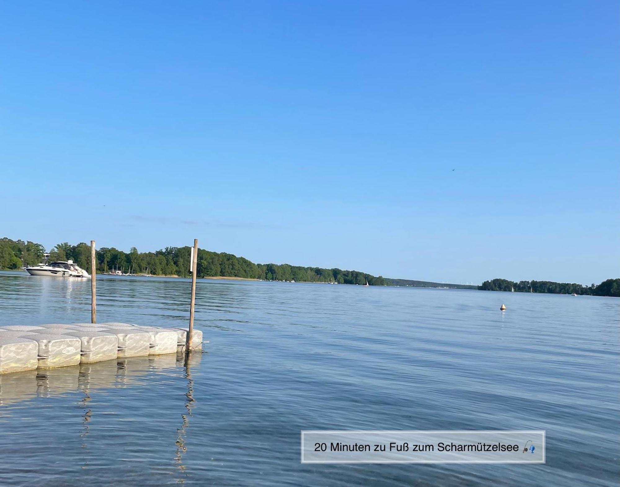 Modernes Ferienhaus Mit 3 Schlafzimmern In Der Naehe Vom Scharmuetzelsee Wendisch Rietz Exterior foto