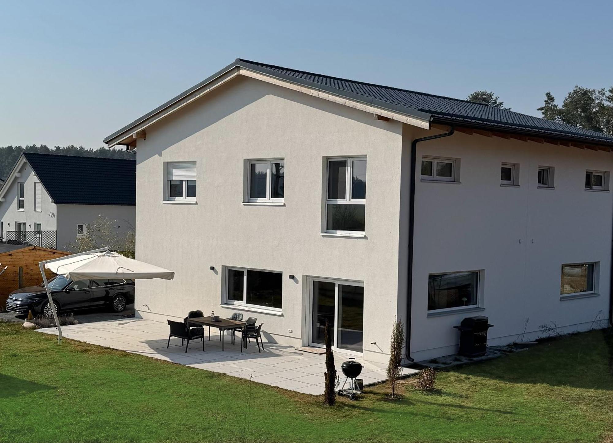 Modernes Ferienhaus Mit 3 Schlafzimmern In Der Naehe Vom Scharmuetzelsee Wendisch Rietz Exterior foto